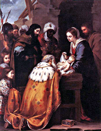 Adoration of the Magi by Bartolomé Esteban Murillo